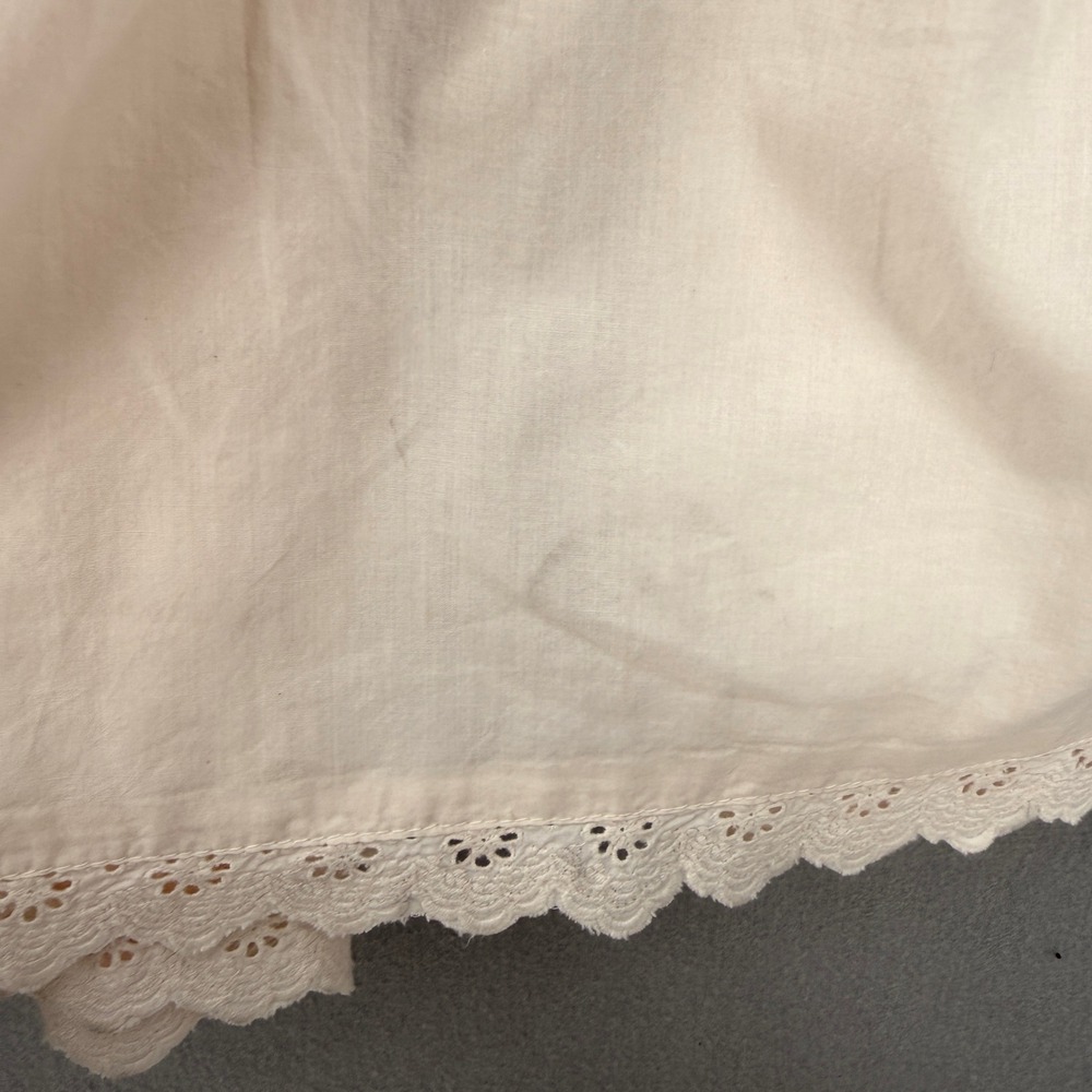 CHRISTY DAWN The Yolanda Organic Cotton Embroidered Maxi Dress Womens XL Cream - Picture 15 of 16